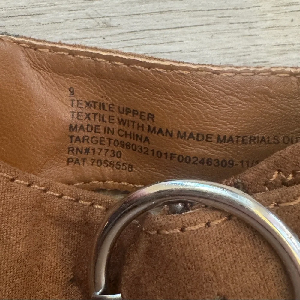 a new day Brown Tan Heels with Chunky Block Heel - Picture 7 of 7